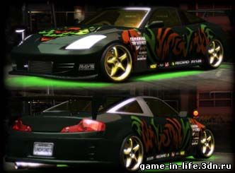 Nissan Stream Z GT JR. [DEE'S CLUB] 2009 for NFS Underground 2